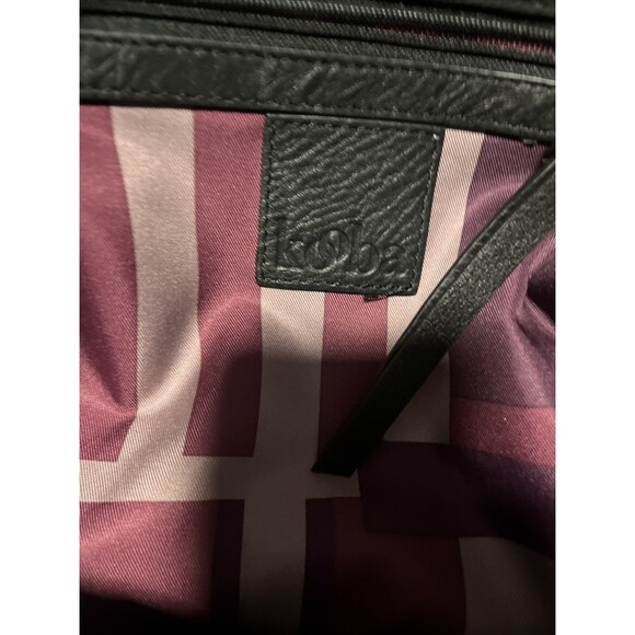 KOOBA Women’s Backpack Pebbled Leather Black Handcrafted - Picture 8 of 10